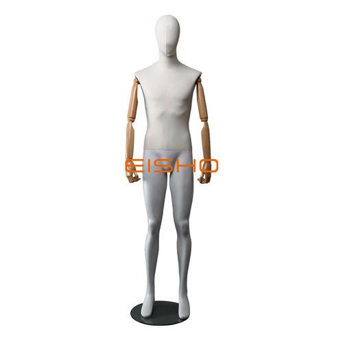New Arrival Full Body Fabric Wrapped Male Mannequin