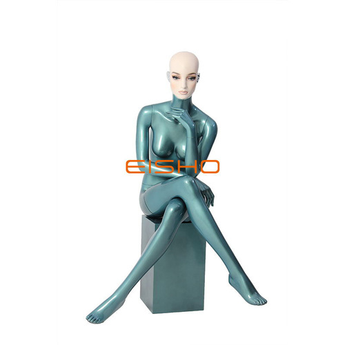 Female Sitting Mannequin for Showcase Displaying