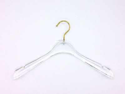 Luxury Clothes Clothing Type Transparent Acrylic Clothes Hanger